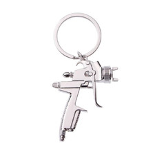 Spray Gun Keyring Car Bodyshop Paintshop Auto Repair Novelty Workshop Keychain