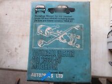 VAUXHALL VICTOR 101, VX 490 1964-67   AUTOBOOK WORKSHOP MANUAL
