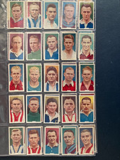 cigarette cards soccer stars