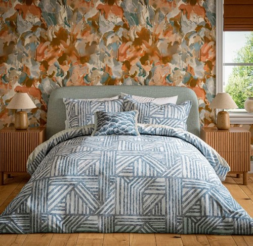 Harlequin crater duvet cover - crater,