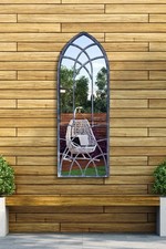 Large rustic metal arched - rustic,