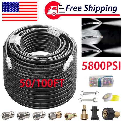 100ft sewer jetter nozzles kit - nozzles,
