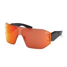 BMW Genuine Sunglasses Mask Coloured Lasered Lenses Black/Mirrored Red/Orange