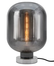 Retro Vintage Smoked Glass Jar