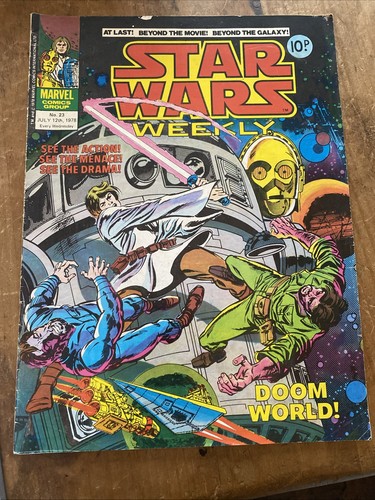 Star wars weekly comic - star,