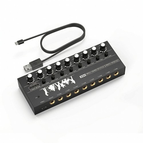 Channel audio mixer - mixer, usb-c