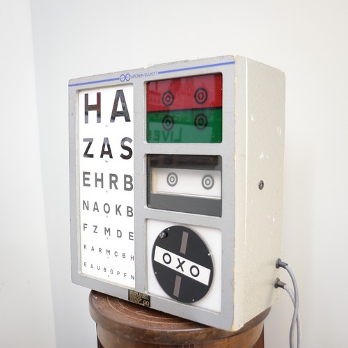 Opticians testing light - opticians,