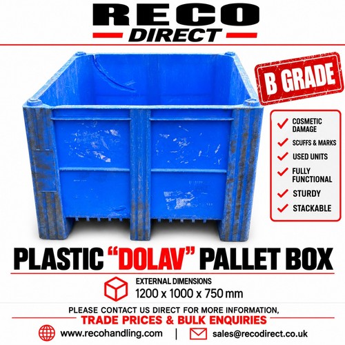 Used grade plastic - grade, pallet