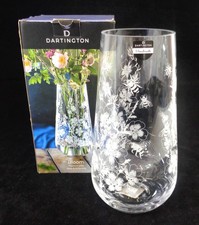 Dartington Tapered Glass Vase