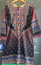 SINDHI AJRACK LAWN KURTA KURTI