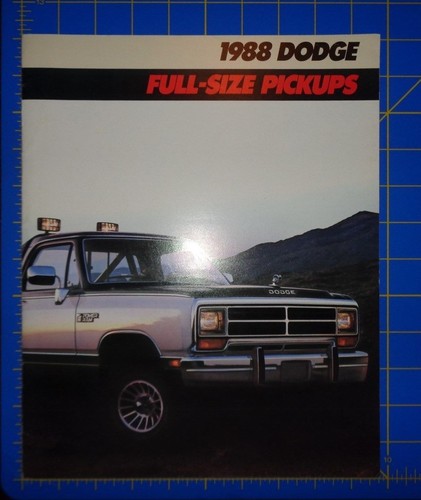 1988 dodge ram pickup - dodge,