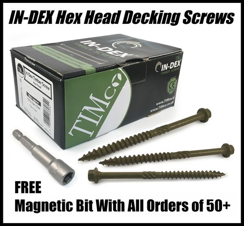 200mm hex head - 8",