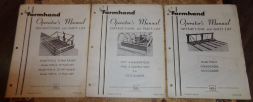 Lot 1966 farmhand - 3-lot,