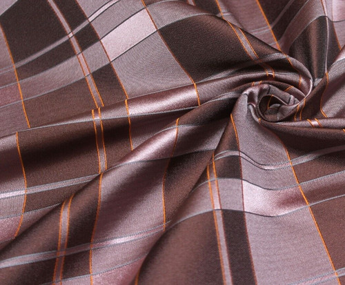 100 silk dusty rose plaid - rose,