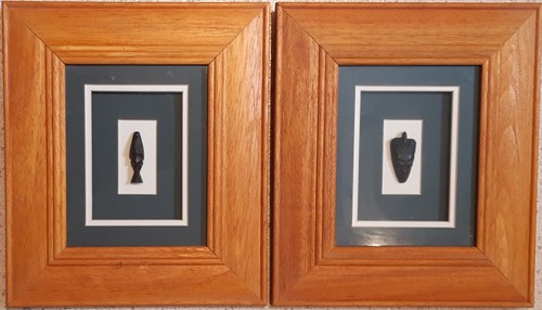 Ebony heads wooden - heads, in