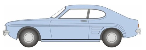 Oxford diecast car blue - diecast,,