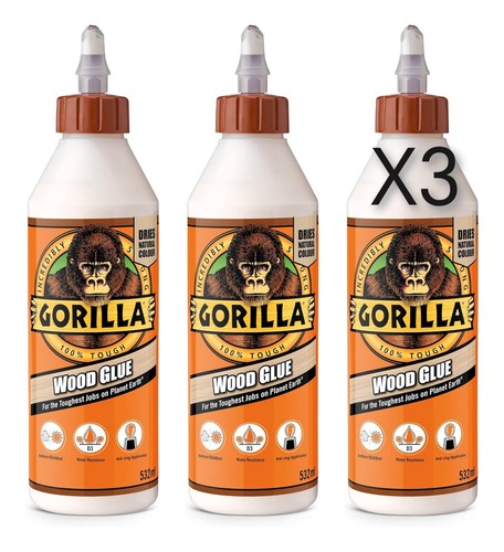 Gorilla wood glue - gorilla, |