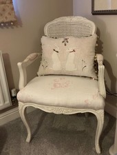 Rachel Ashwell Shabby Chic Darcy Chair with Arms - Cabbages & Roses + Slip cover