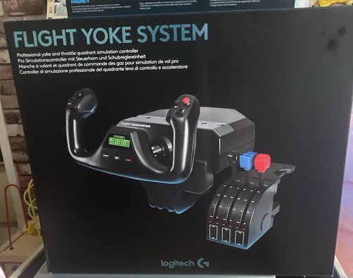 Logitech flight yoke system - logitech, g