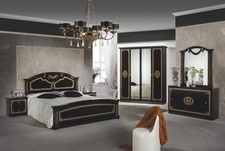 Vera Italian Black & Gold High