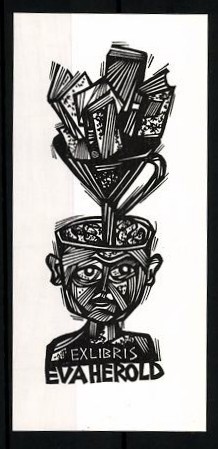 Exlibris eva herold - exlibris,