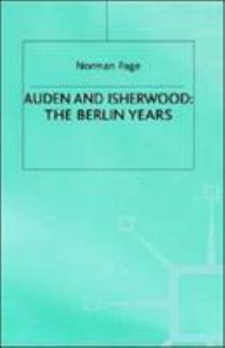 Auden and isherwood - auden,