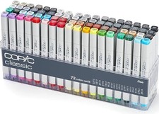 Copic Marker 72 Piece Sketch