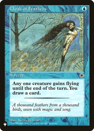 Mtg cloak feathers - -,
