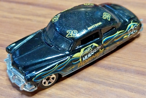 Hot wheels hudson hornet black - hot,