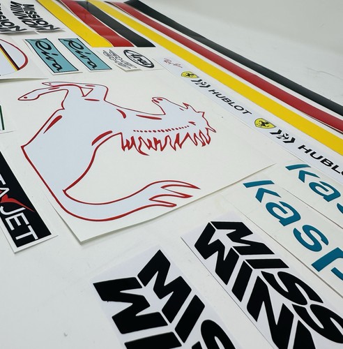 Motorsport helmet stickers - motorsport,