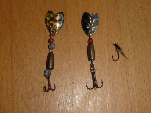 Fishing fly and - , spinners