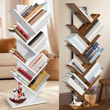 9 Tier Tree Bookcase Bookshelf