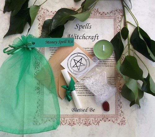 Money spell kit - money,