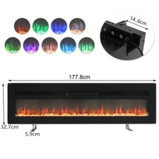50-100" Electric Insert Fire