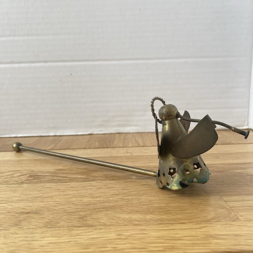 Angel brass candle snuffer - angel,