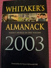 The Whitakers Almanac 2003