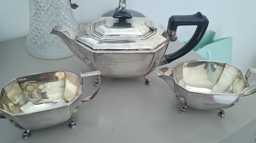 Art deco silver - silver, plate