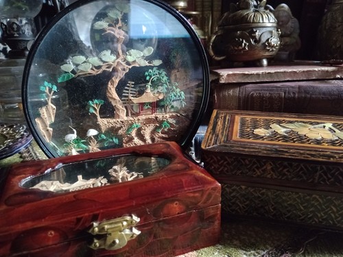 Vintage chinese san - vintage, hand