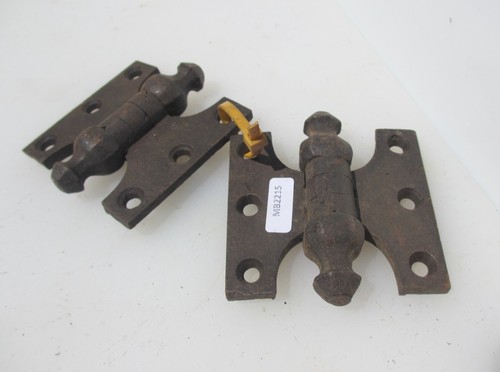 Vintage iron hinges - vintage, old