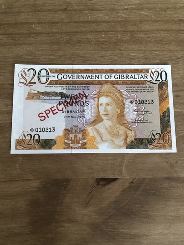 1x20 pound gibraltar - pound, of