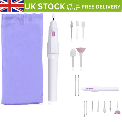 Electric nail file drill - file,