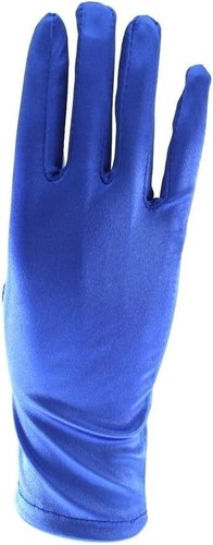 Short satin gloves - short, charleston