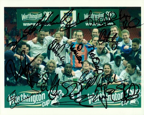 Spurs 1999 multi signed - 1999,