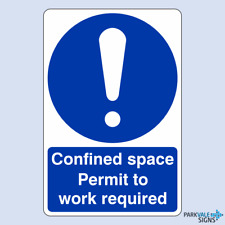 Confined Space Permit To Work