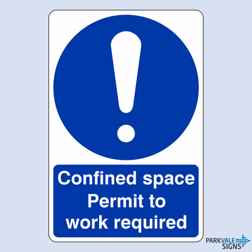 Confined space permit work - permit,
