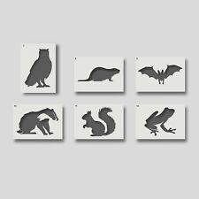 Wildlife Stencils - Reusable Stencils for Painting, Home Decor,  GROUP  2