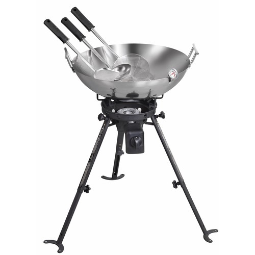Complete wok set with high - complete,