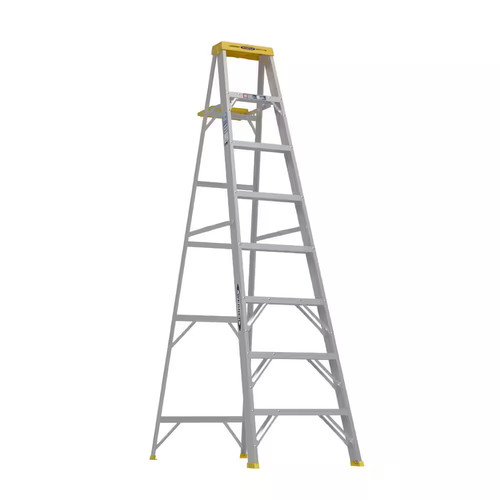 Aluminum step ladder 12 - ladder, (12
