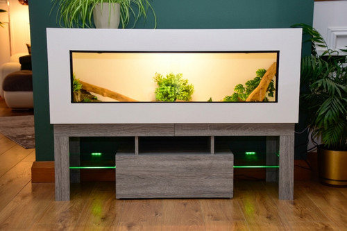 4ft modern white - modern, reptile