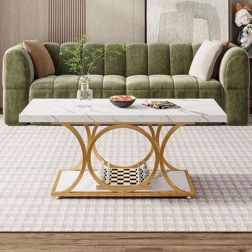 Rectangle coffee table tier - rectangle, 2-tier
